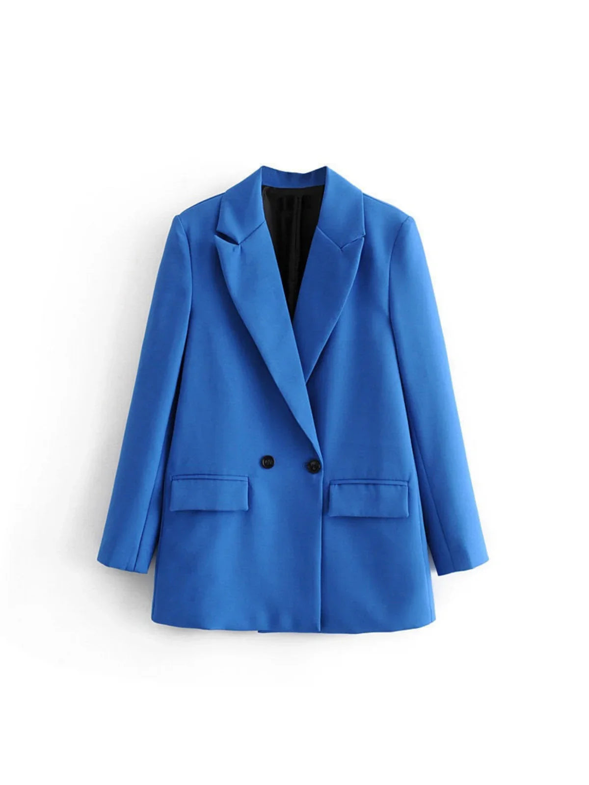 Σακάκι Always Chic με Σταυρωτό Στήθος - LA FEMME WANDERER