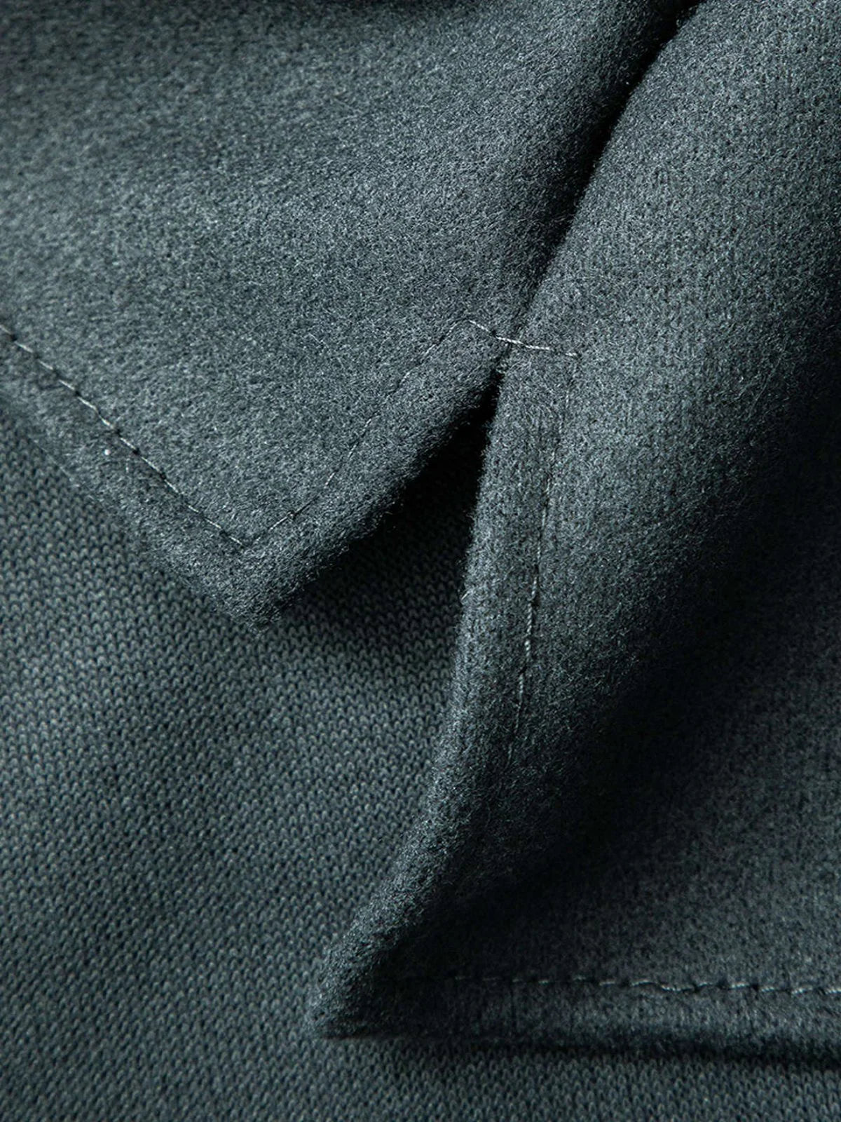 Ασύμμετρο πλεκτό παλτό με στρογγυλή λαιμόκοψη και κασκόλ - LA FEMME WANDERER