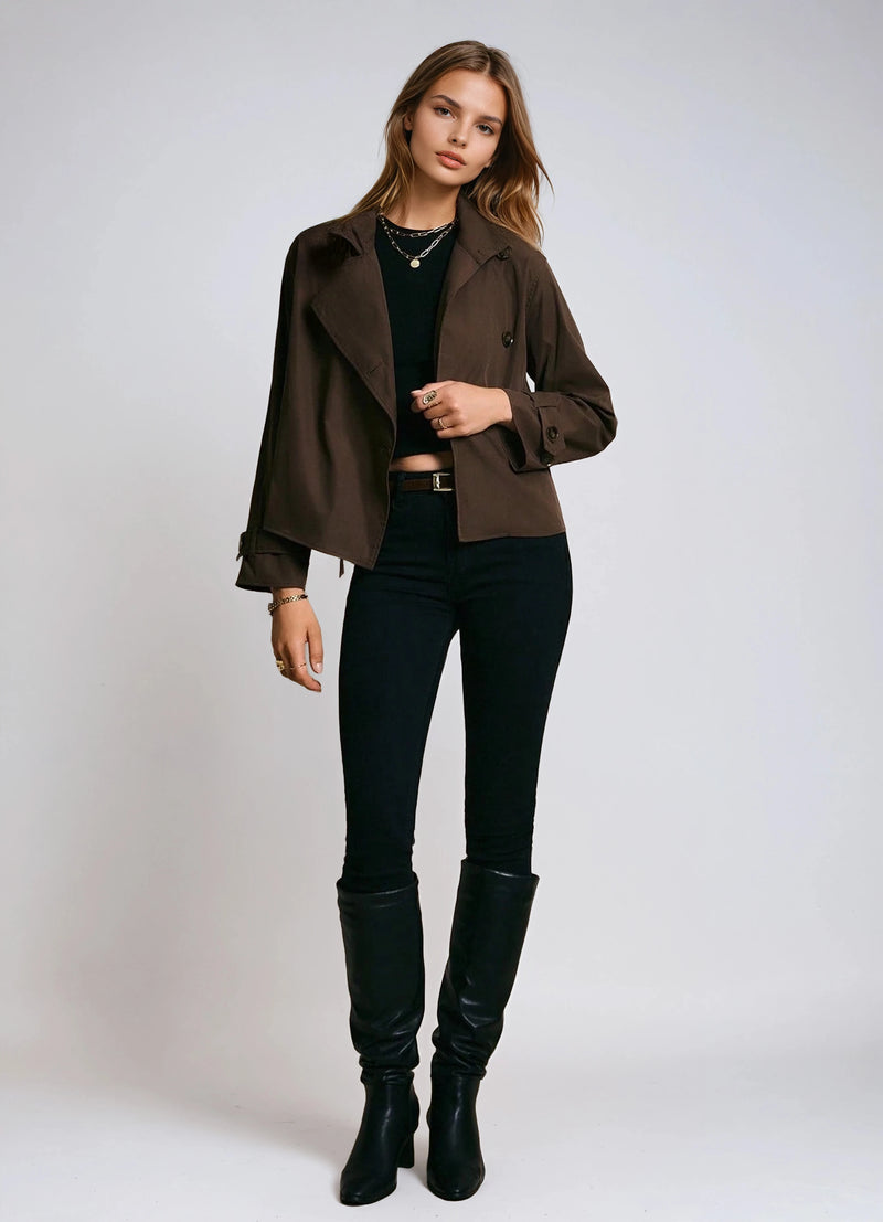 Belted Trench Coat For Elegant Warmth And Timeless Style