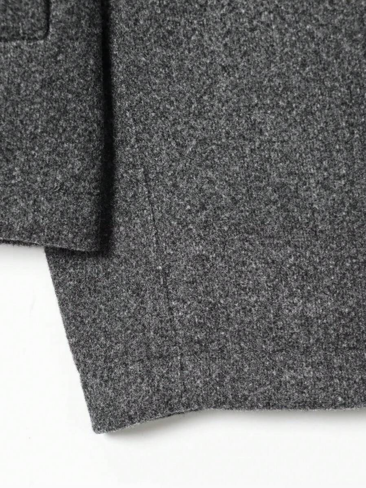 Φθινοπωρινό Μινιμαλιστικό Μπουφάν με Φερμουάρ και Πέτο σε Μαλλί, σε Φθινοπωρινό Στυλ