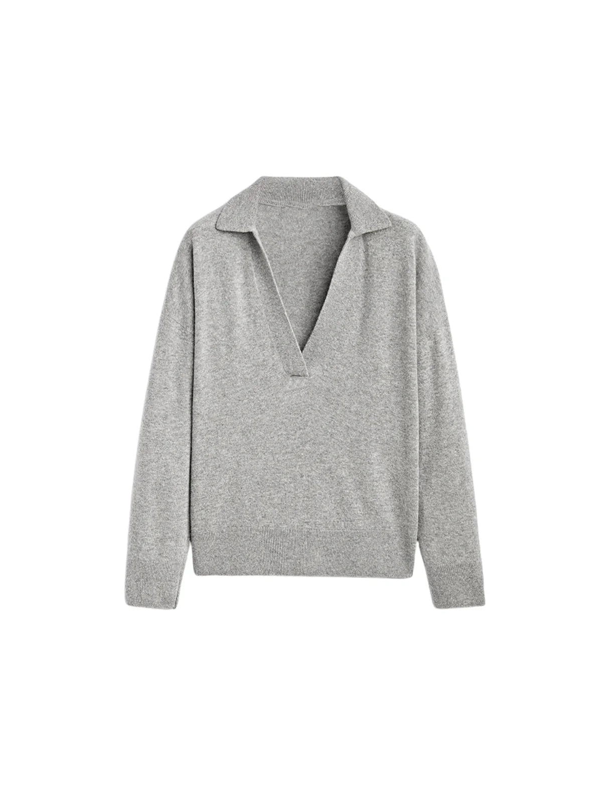 Πλεκτό Πουλόβερ με Γιακά Πόλο - LA FEMME WANDERER