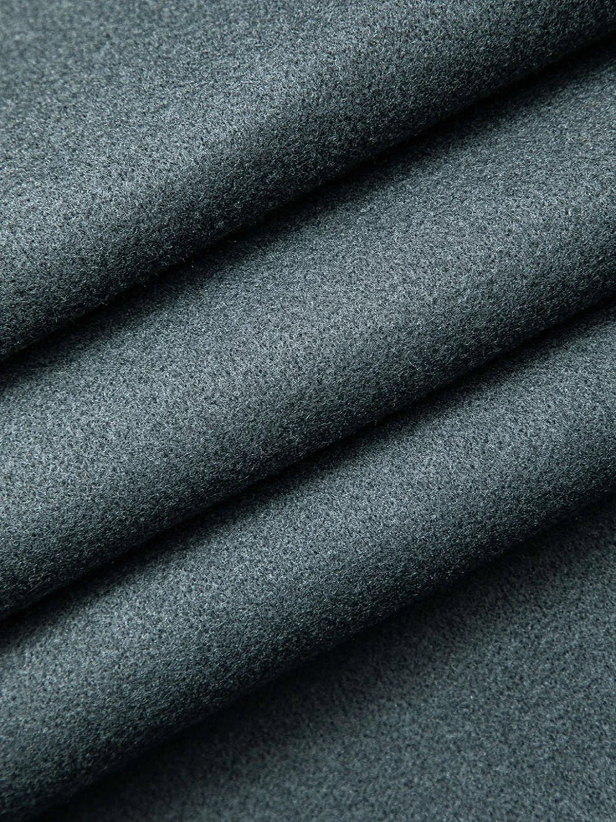 Ασύμμετρο πλεκτό παλτό με στρογγυλή λαιμόκοψη και κασκόλ - LA FEMME WANDERER