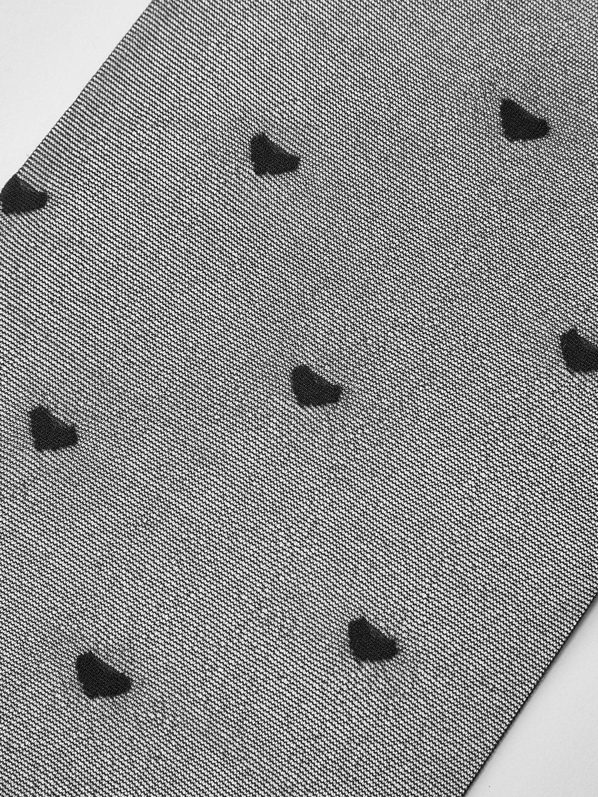 Διαφανές καλσόν με μοτίβο καρδιάς - LA FEMME WANDERER