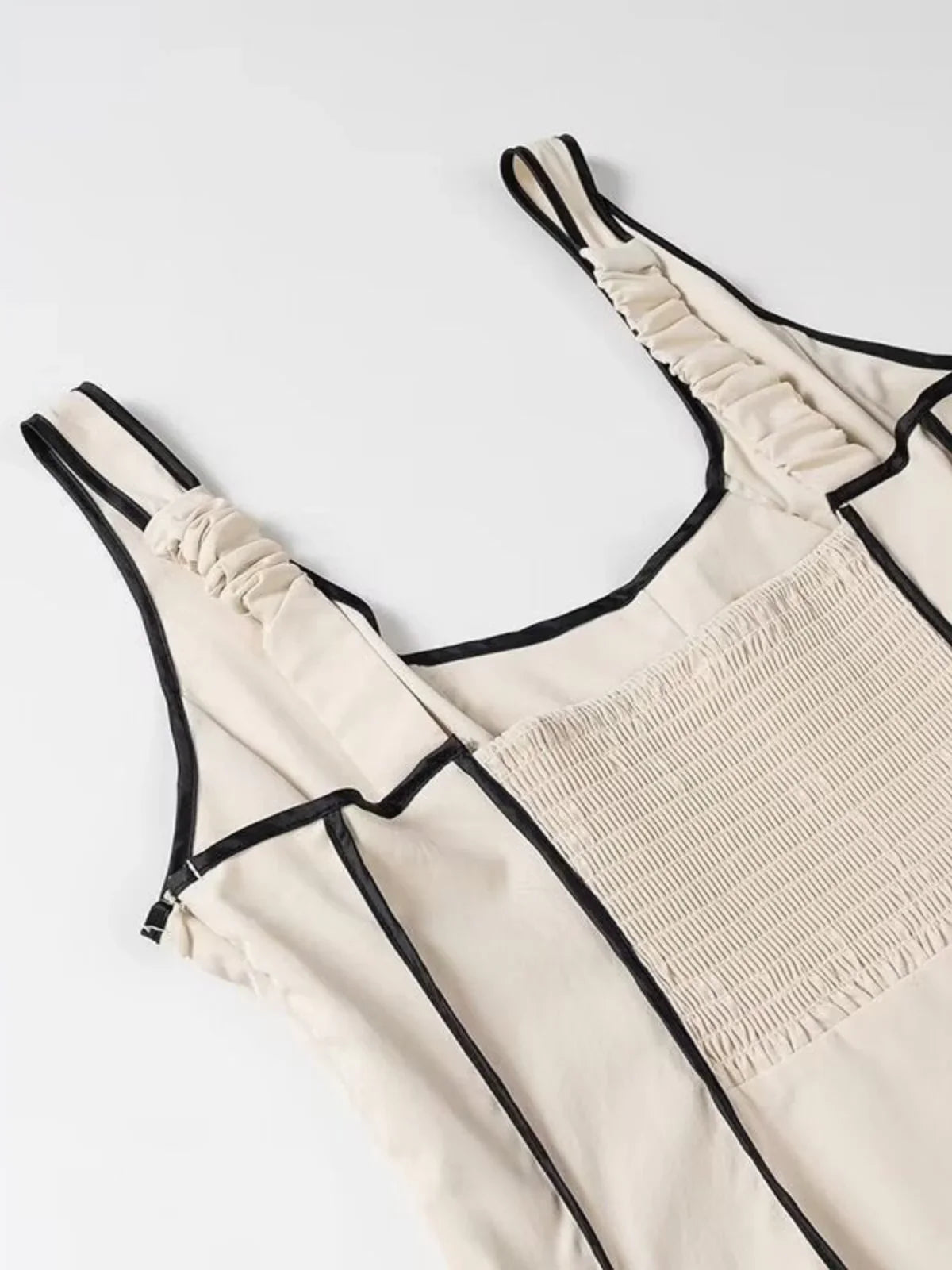 Ριγέ φόρεμα με φανελάκι - LA FEMME WANDERER