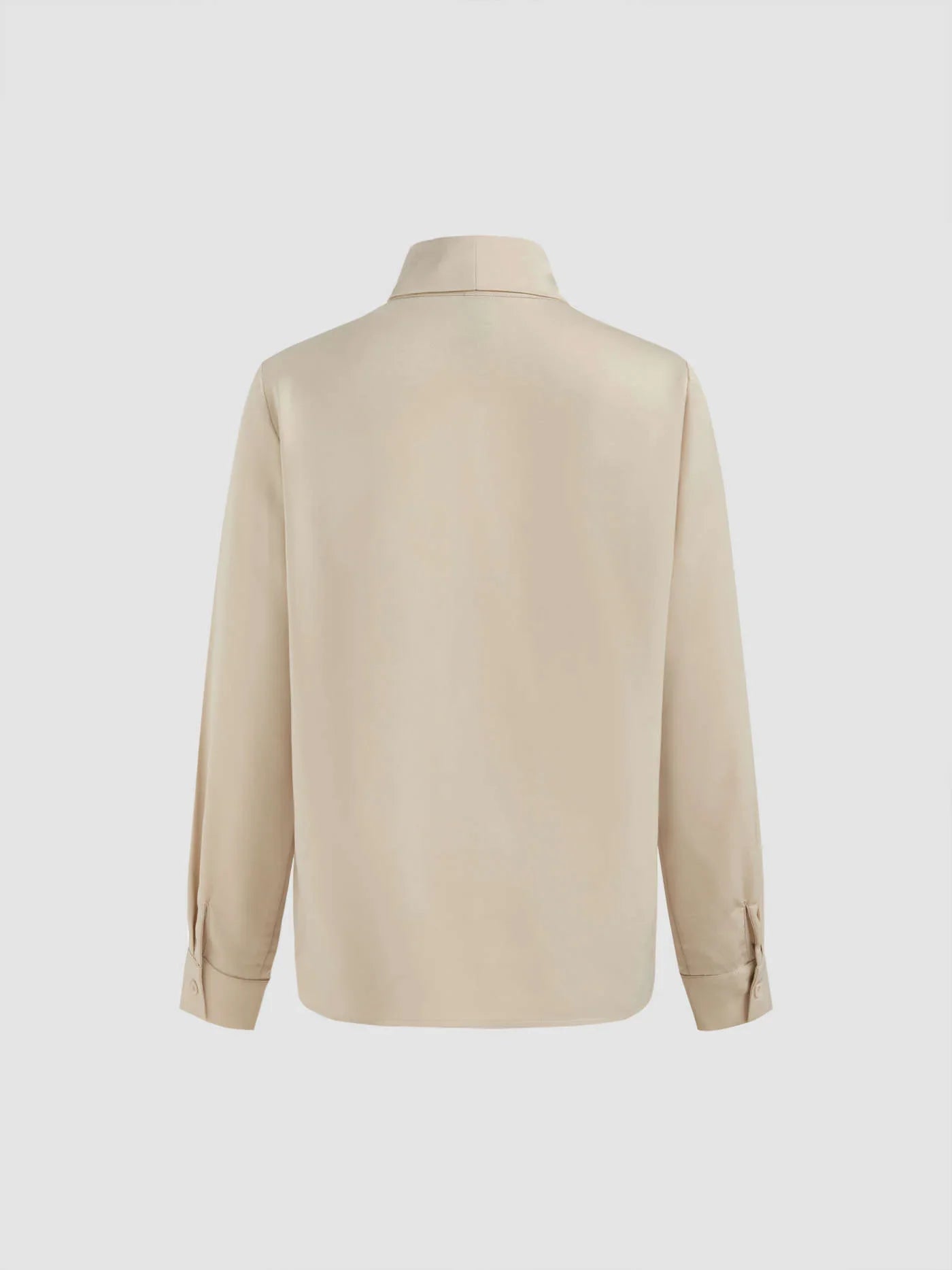 Μπλούζα με μακριά μανίκια και μεταλλικό γάντζο - LA FEMME WANDERER