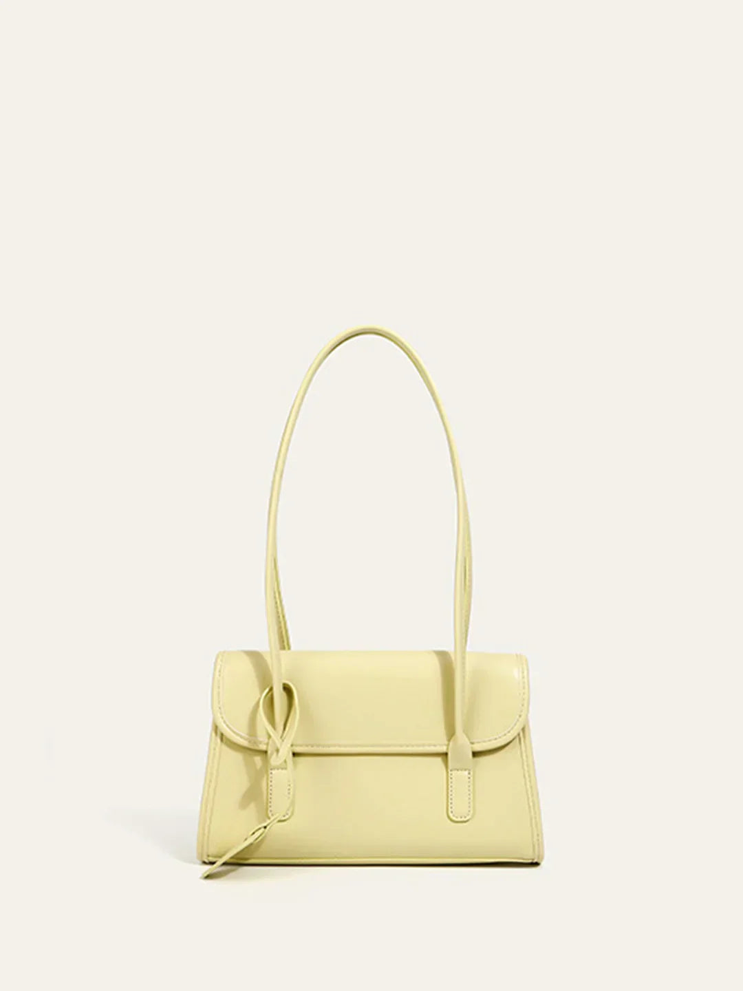 Minimalist Knot-Detail Shoulder Bag - LA FEMME WANDERER