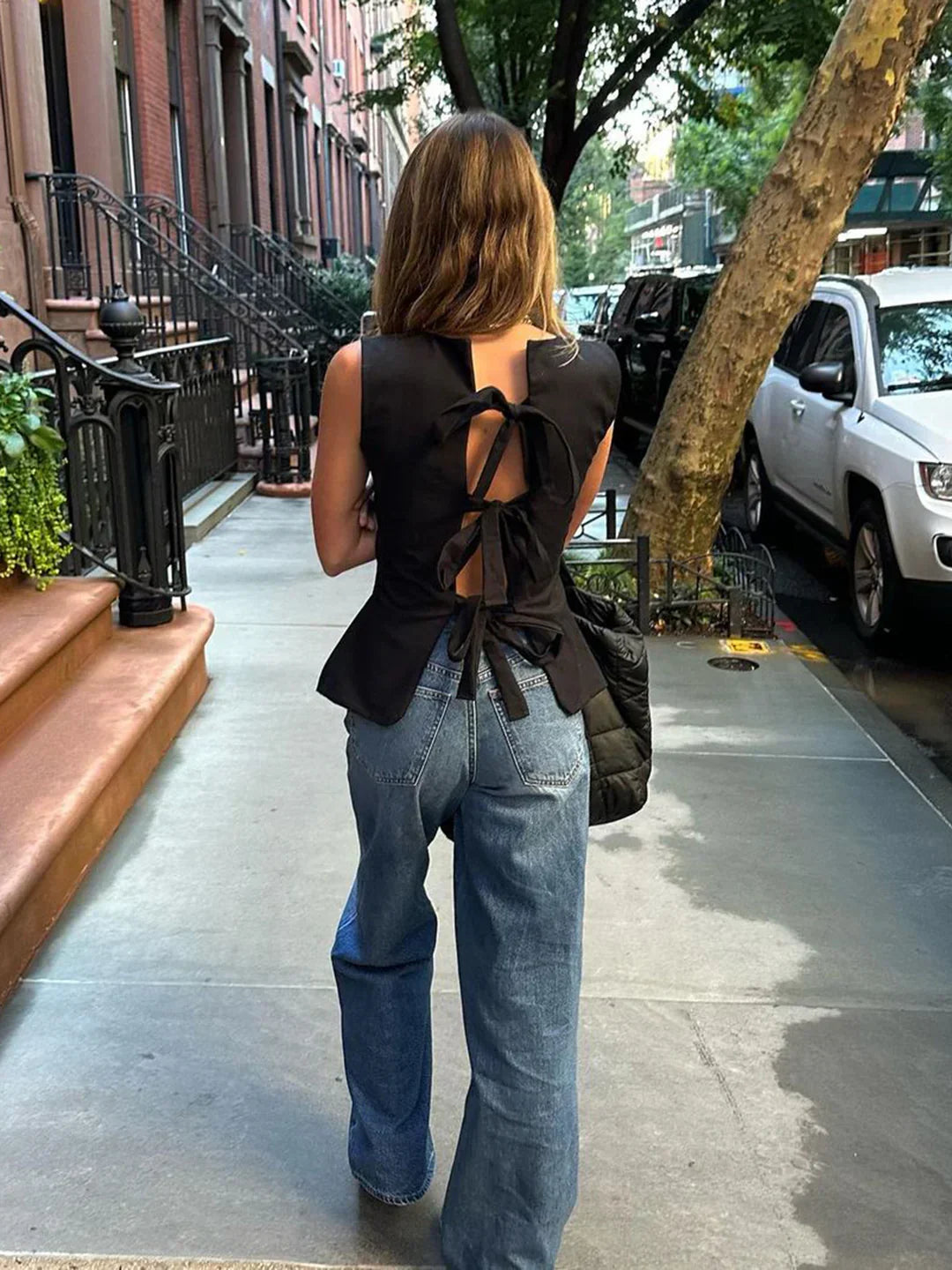 Πολυετές Φανελάκι με Βαμβακερούς Κόμπους - LA FEMME WANDERER