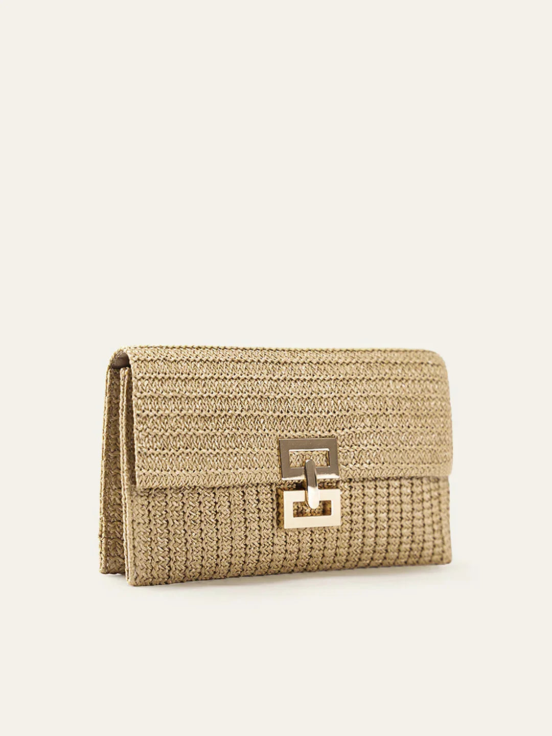 Modern Elegance Woven Chain Bag - LA FEMME WANDERER