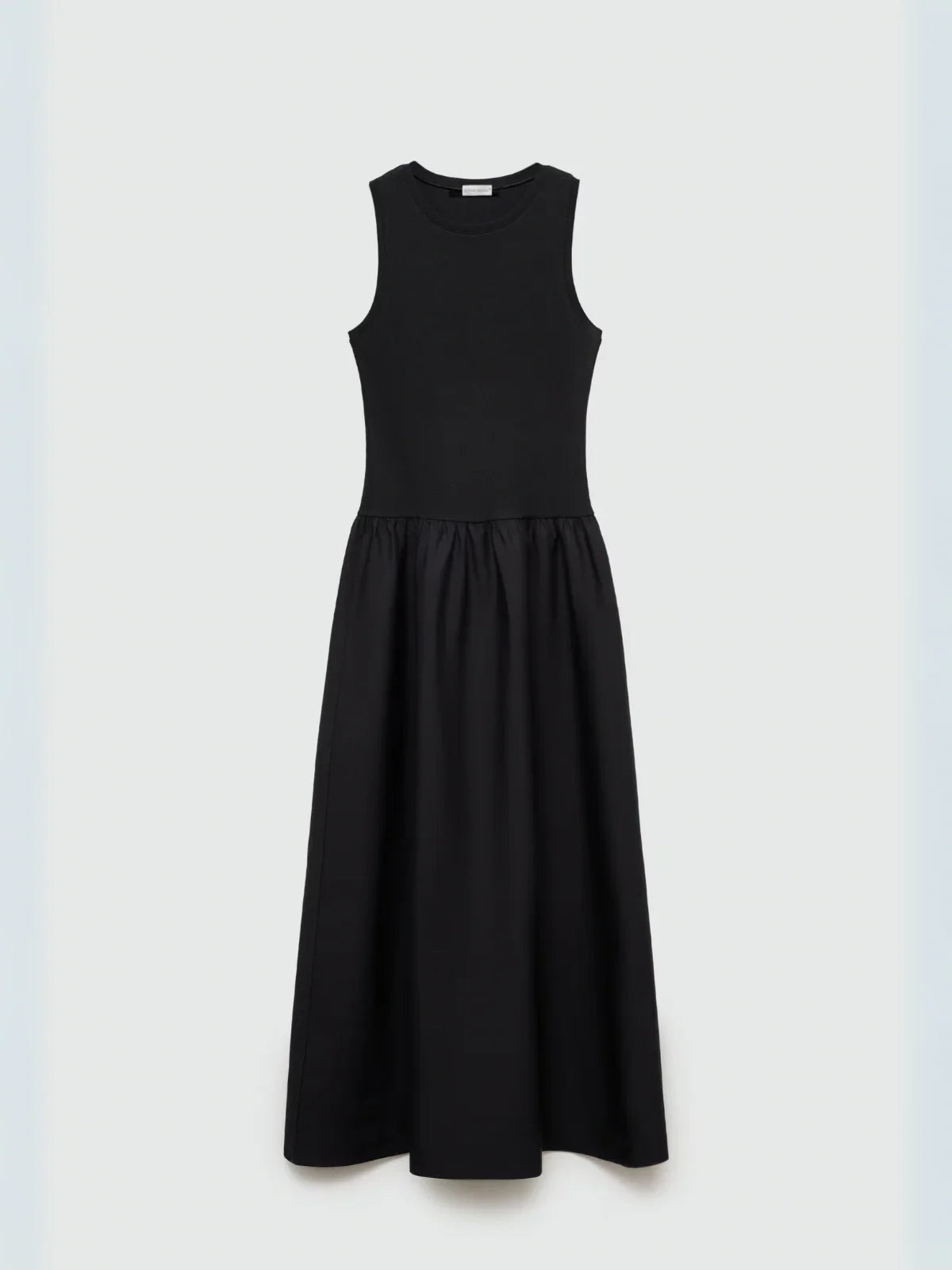 Φόρεμα με στρογγυλή λαιμόκοψη και casual ραφές - LA FEMME WANDERER