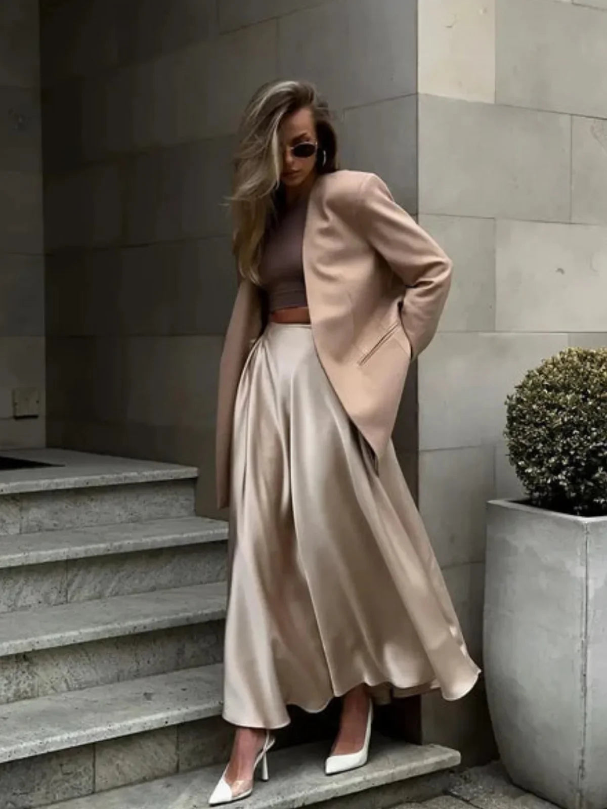 Jolli Σατέν Φούστα - LA FEMME WANDERER