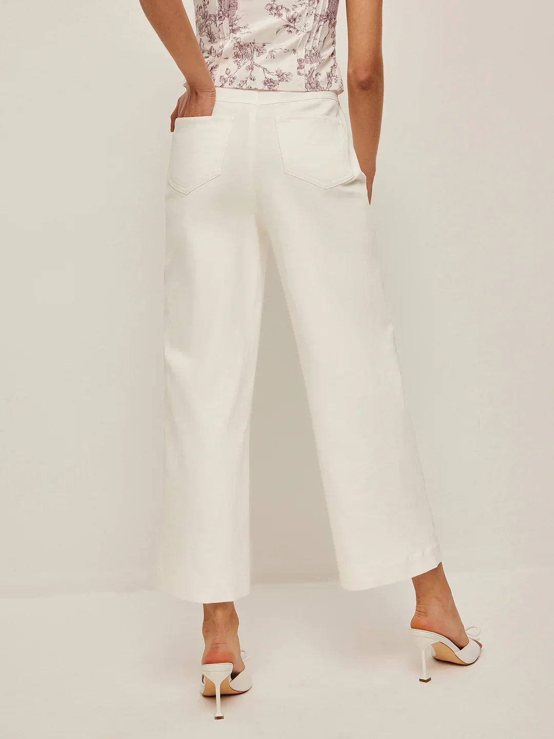 Women's Fashion Jeans Wide Leg Pants - LA FEMME WANDERER