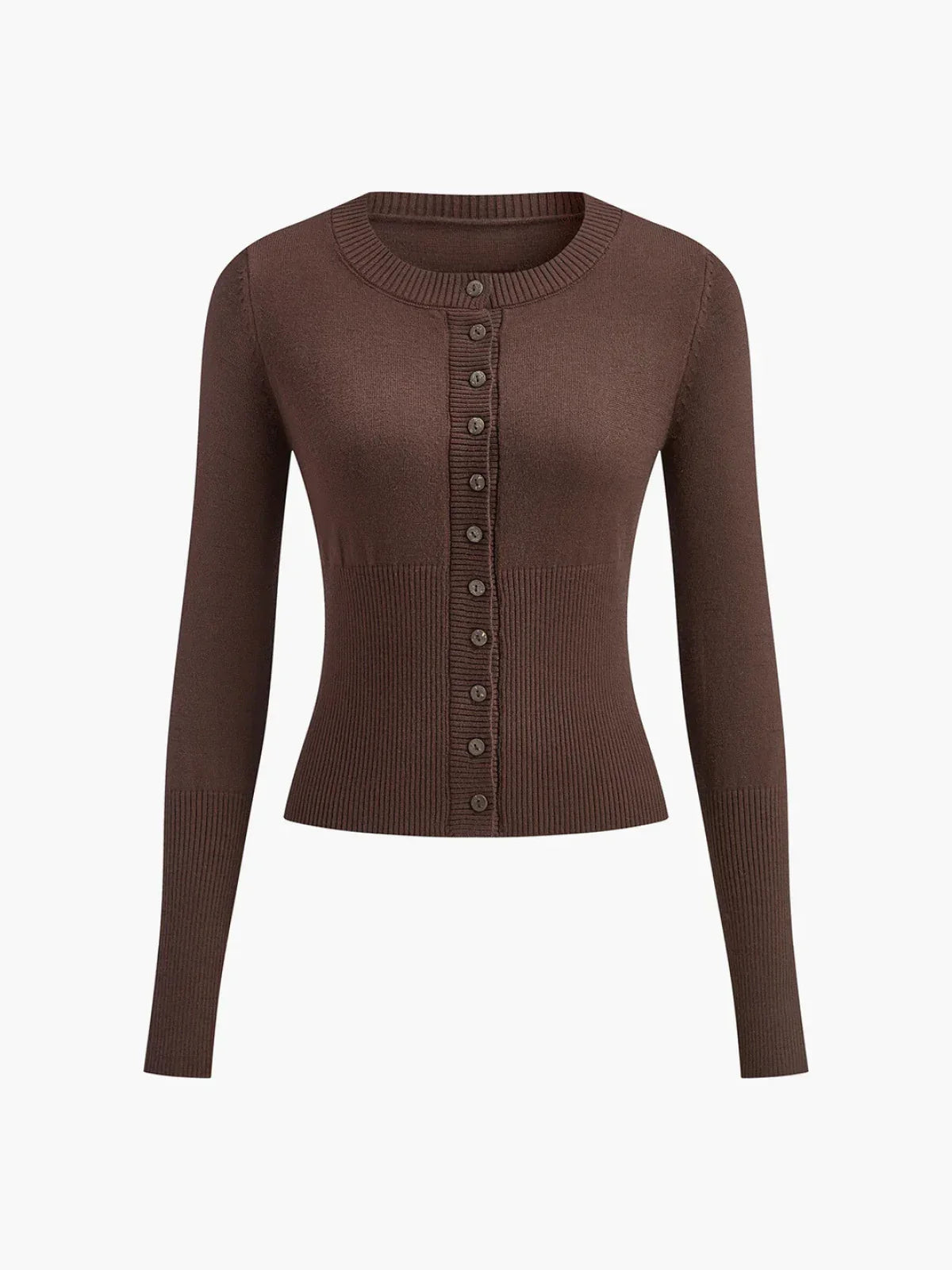 Σέτ κοστουμιών με πλεκτό ζακετάκι και λάστιχο στη μέση, πλισέ φούστα - LA FEMME WANDERER