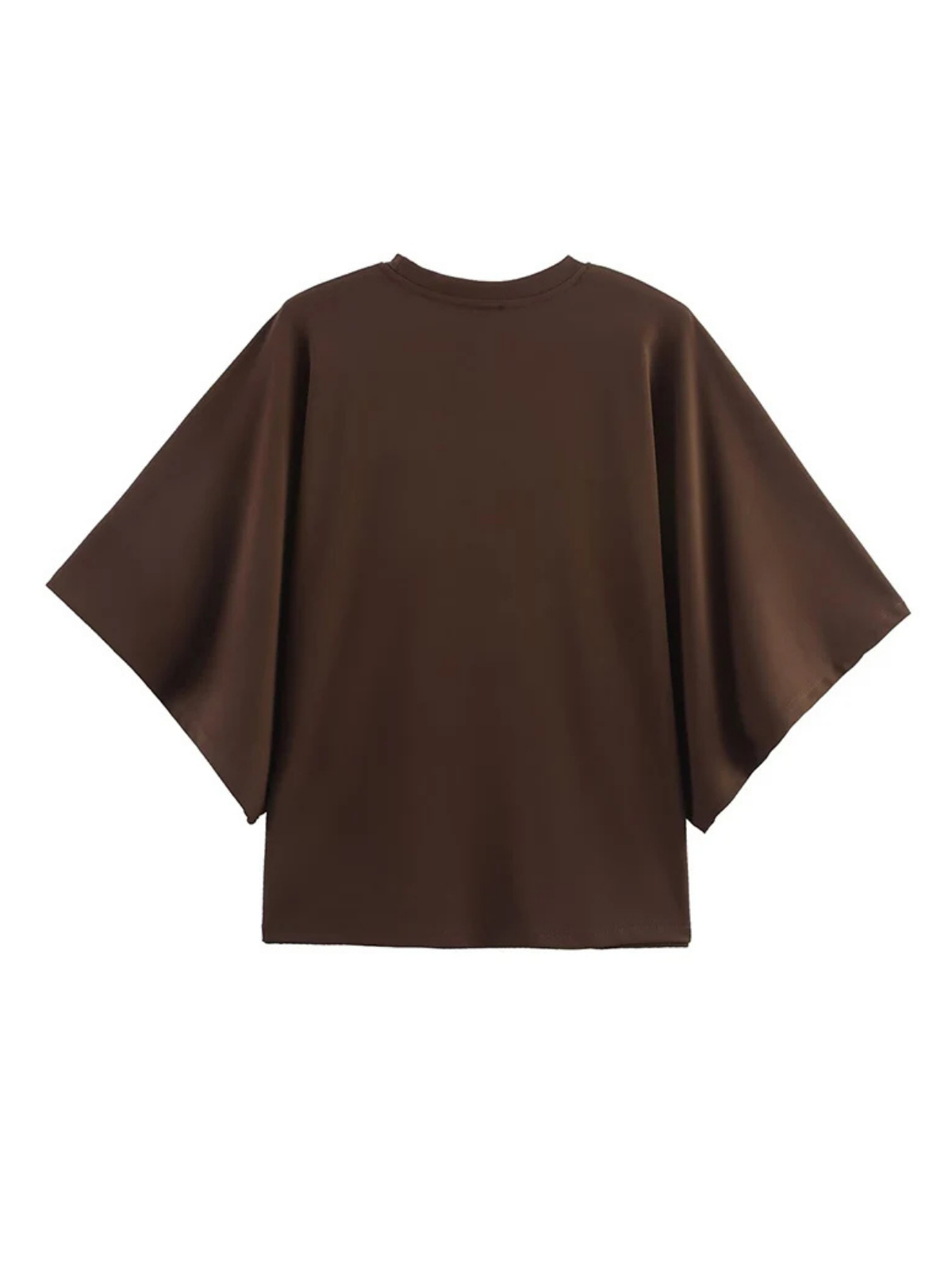 Women Solid Short Sleeve Tee Casual Everyday Top