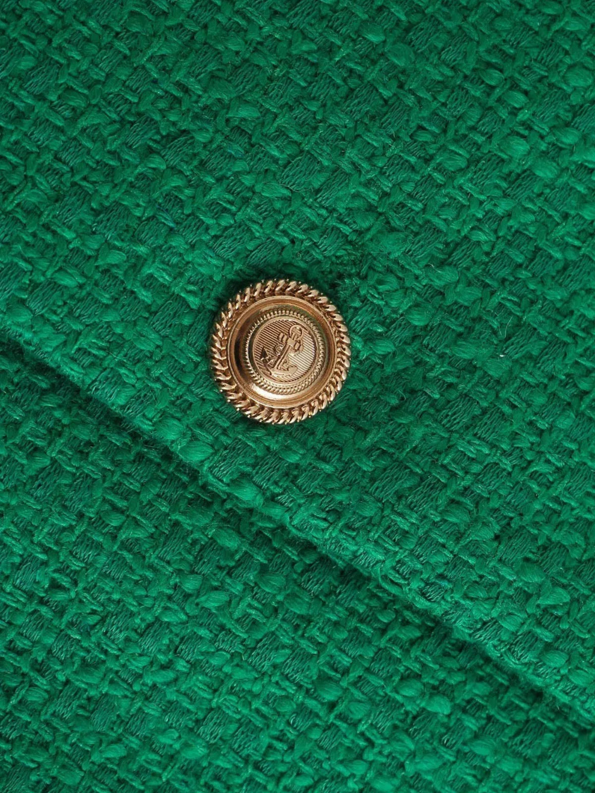 Κομψή πράσινη ζακέτα Classic Style - LA FEMME WANDERER