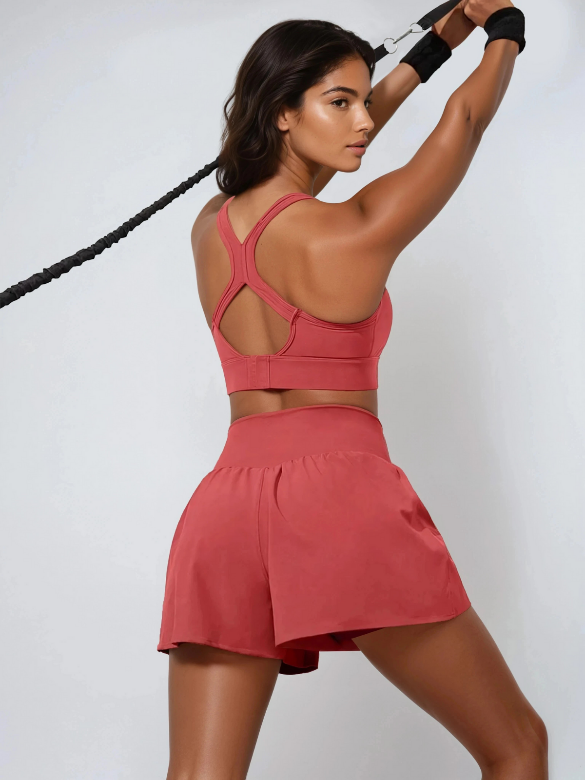 Σορτς Running με αντιιδρωτικό, τσέπες στη μέση, γρήγορο στέγνωμα