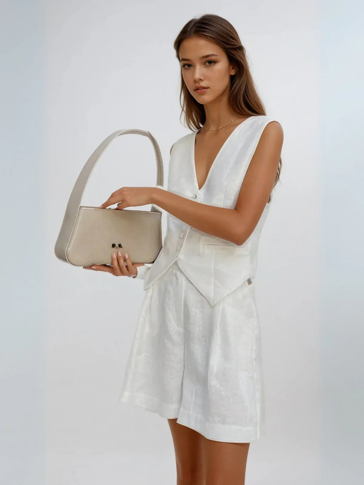 Γιλέκο και σορτς Always Casual σε ασορτί φόρμα - LA FEMME WANDERER