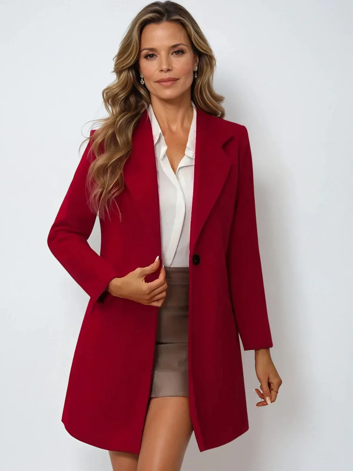 Always in Love Oversized Blazer Coat - LA FEMME WANDERER