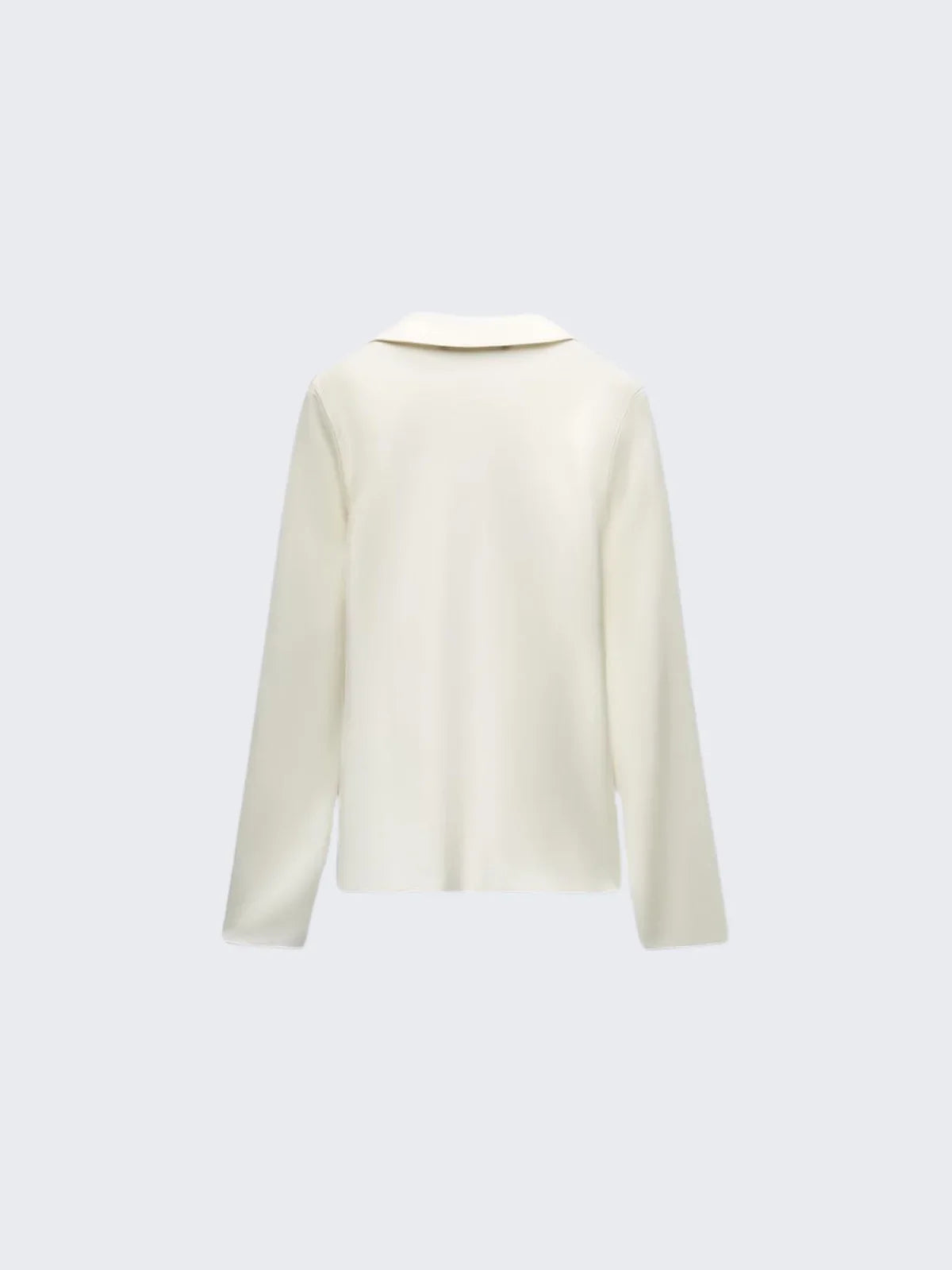 Μπλουζάκι Ivory Charm Μπροστινή Γραβάτα - LA FEMME WANDERER