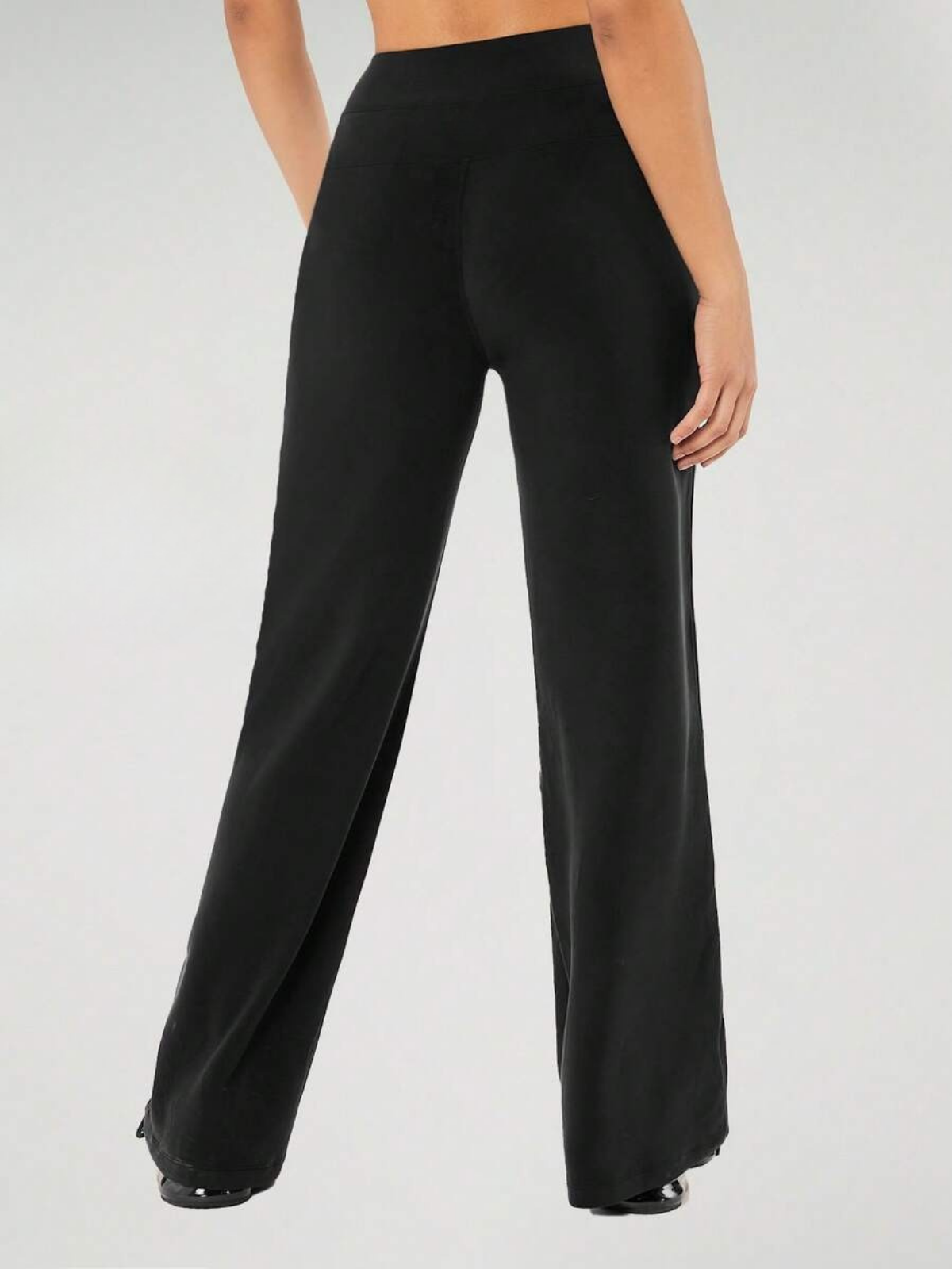 Modal Silk Wide Leg Lounge Pants High Waist With Pockets For Everyday Comfort And Style