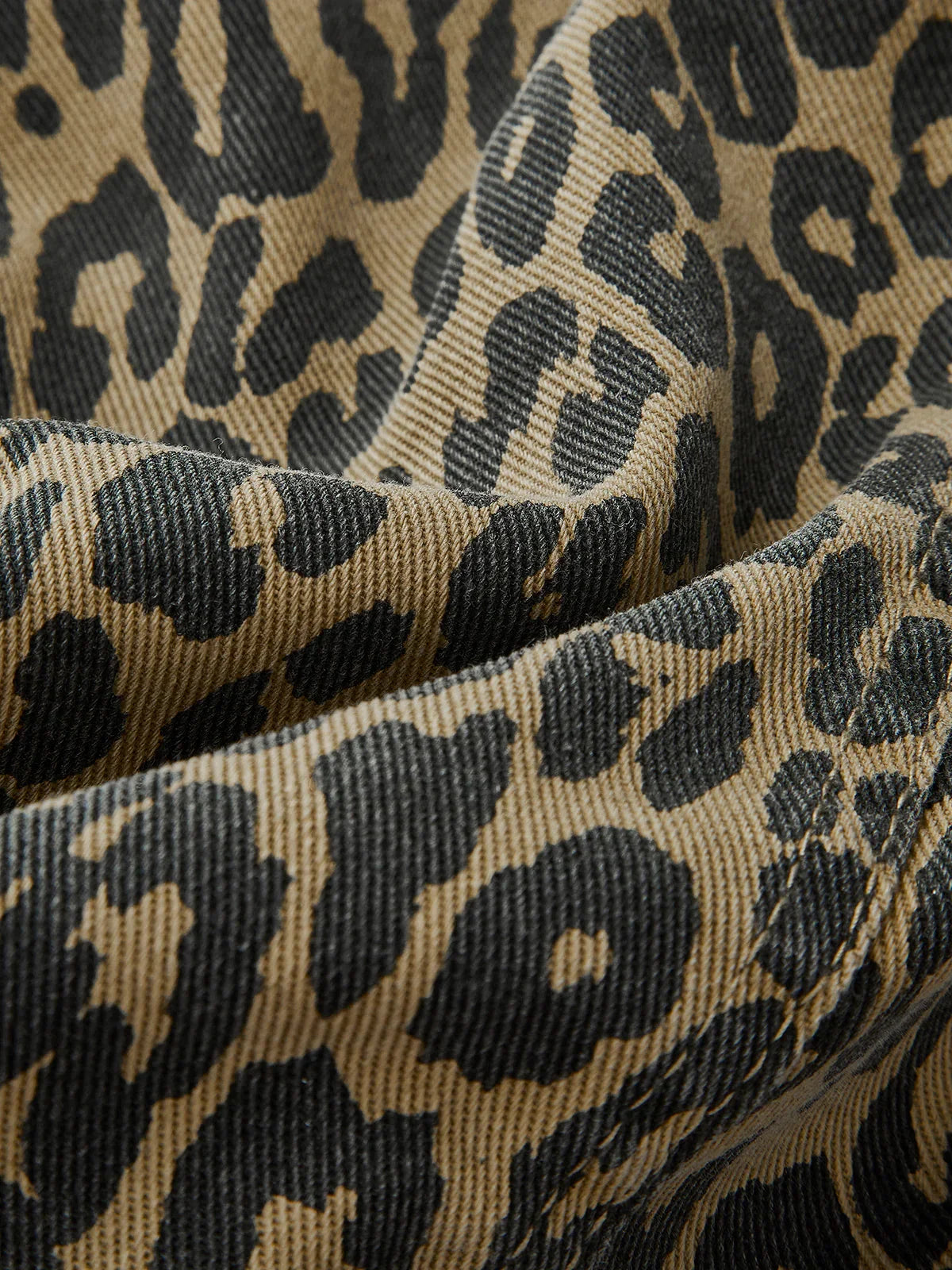 Σακάκι με κουμπιά και λεοπάρ στάμπα - LA FEMME WANDERER