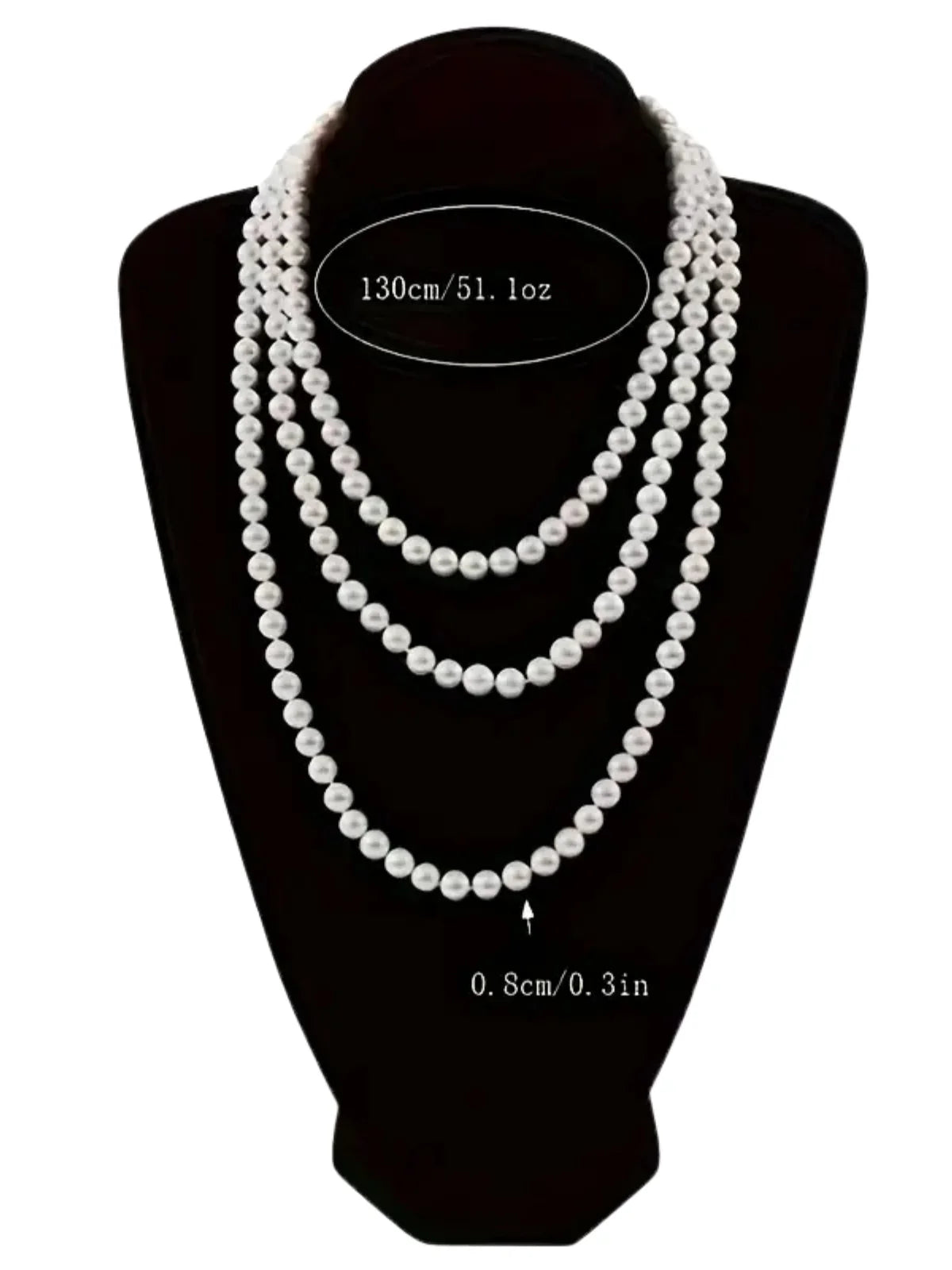 Απλό μακρύ κολιέ με κόμπους και πολλές στρώσεις - LA FEMME WANDERER