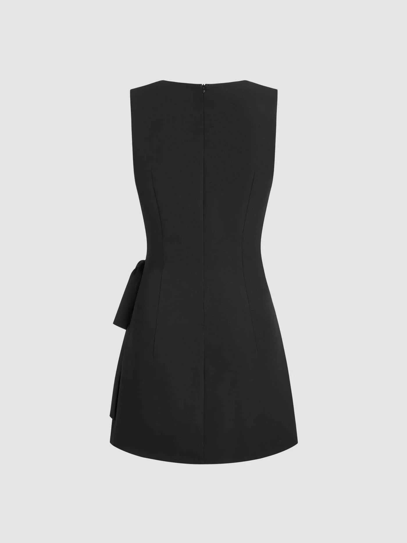 Κομψό φόρεμα που δεν πρέπει να χάσετε με ζώνη - LA FEMME WANDERER