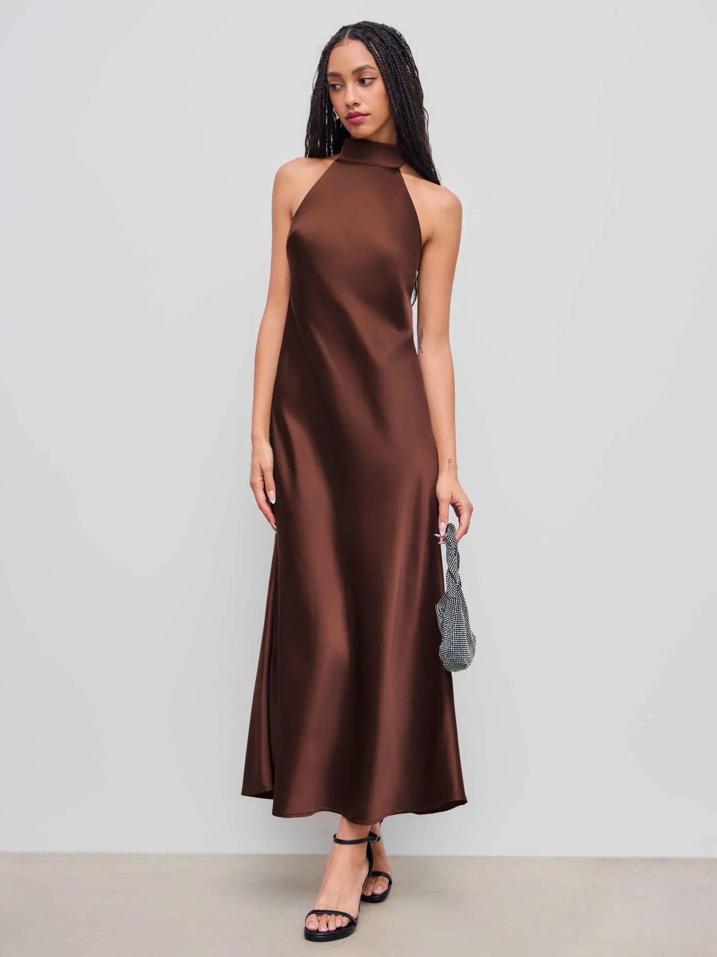 French Style Elegant Sling Dress - LA FEMME WANDERER