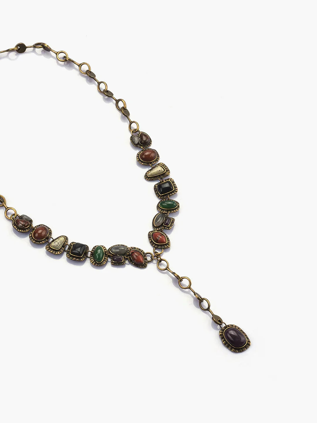 Κολιέ Boheme Geometrical Stones - LA FEMME WANDERER