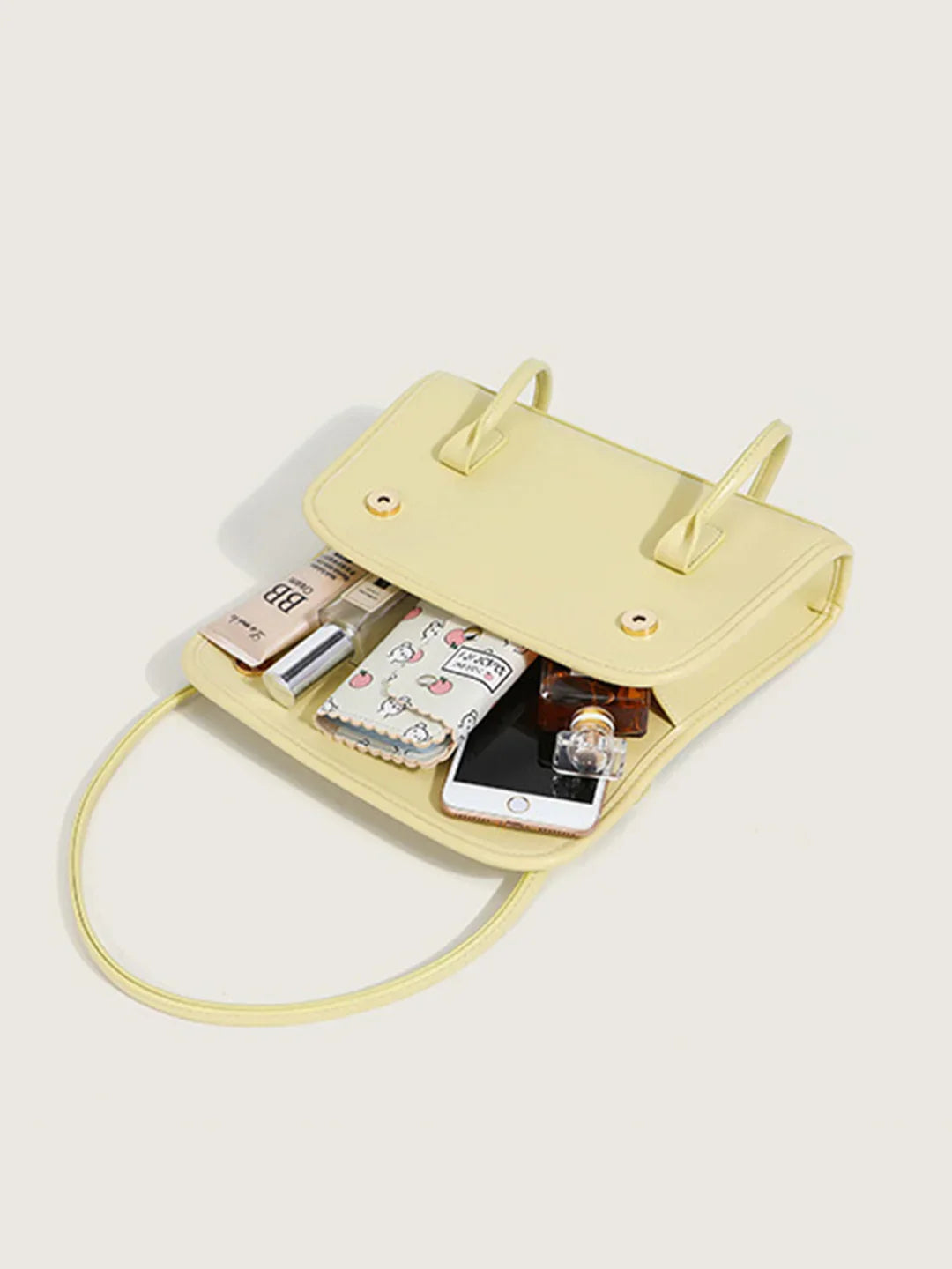 Μινιμαλιστική τσάντα ώμου με λεπτομέρειες κόμπους - LA FEMME WANDERER