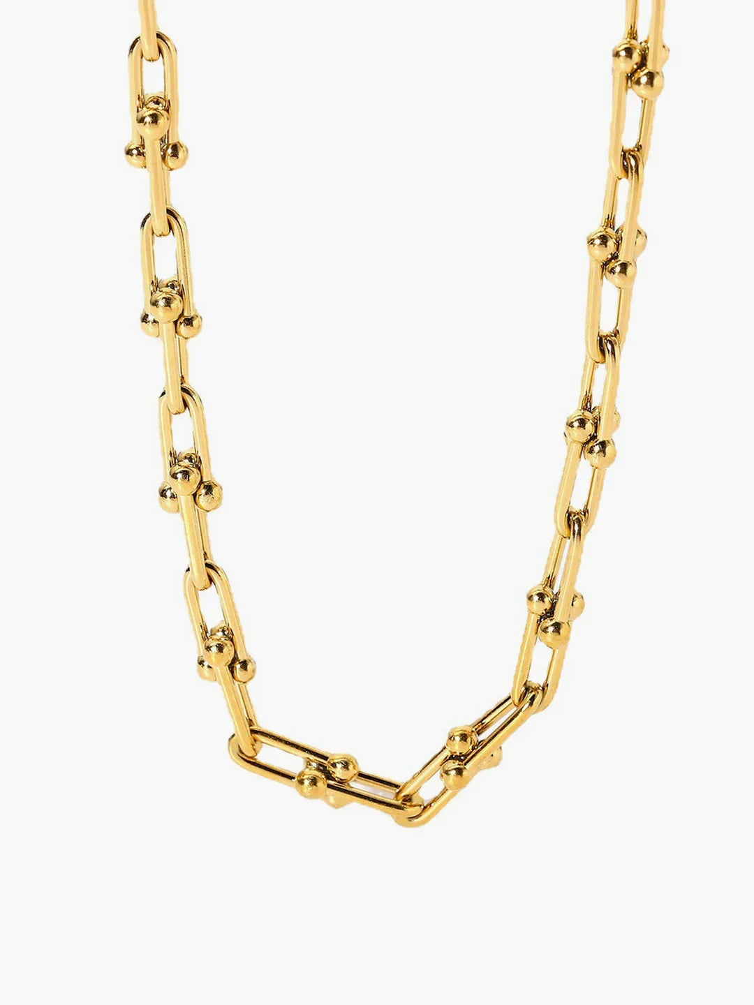 Κολιέ κλείδας από μπαμπού με αγκράφα πέταλου - LA FEMME WANDERER