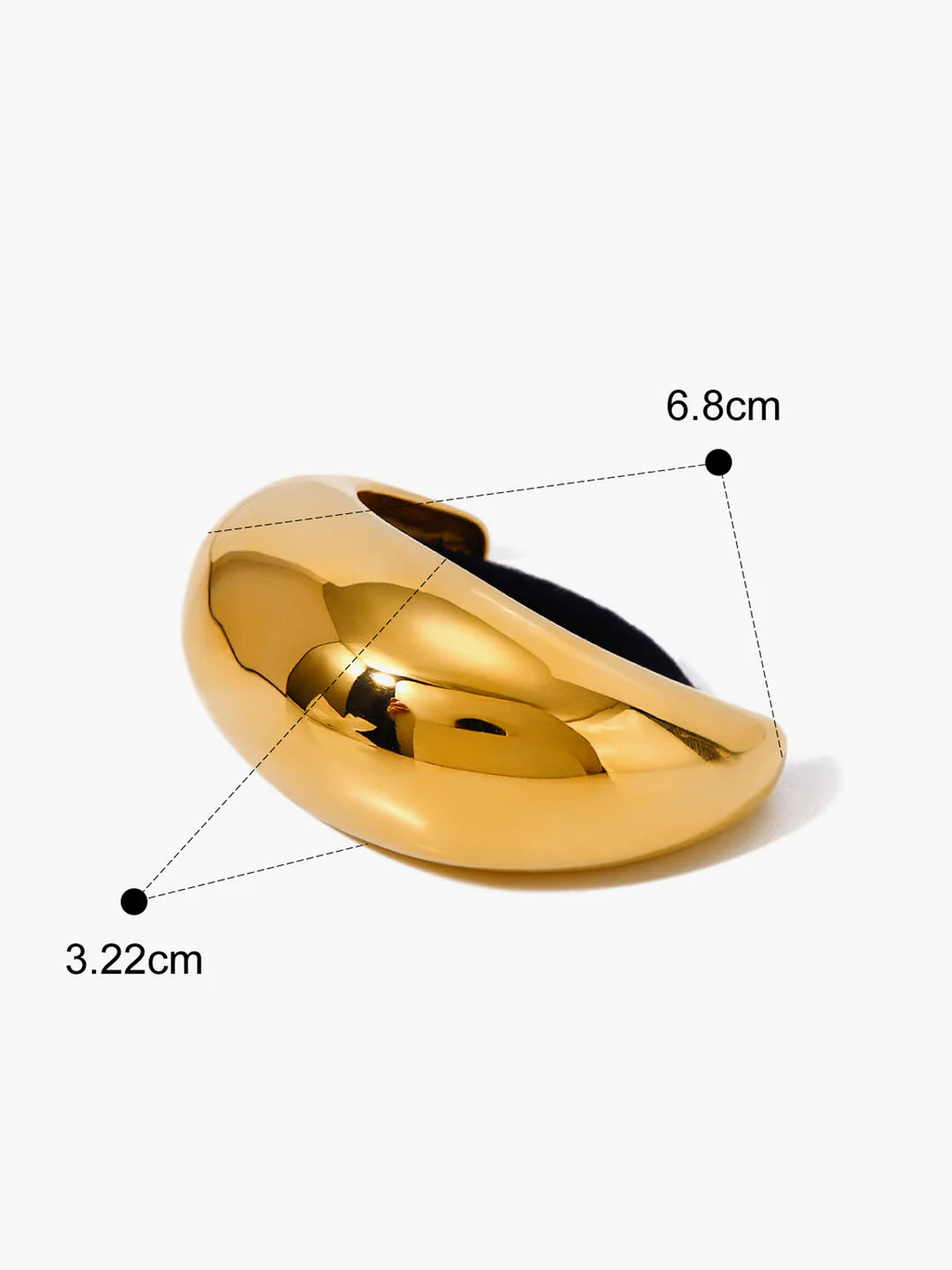 Λάστιχο μαλλιών από ανοξείδωτο ατσάλι - LA FEMME WANDERER