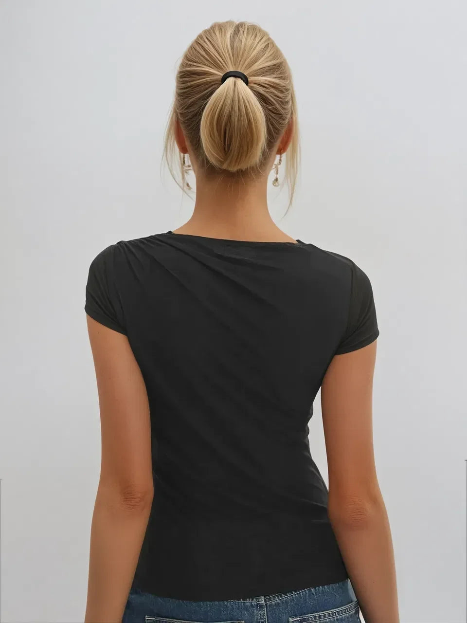 Μονόχρωμο πλισέ φανελάκι σε all-match στυλ - LA FEMME WANDERER