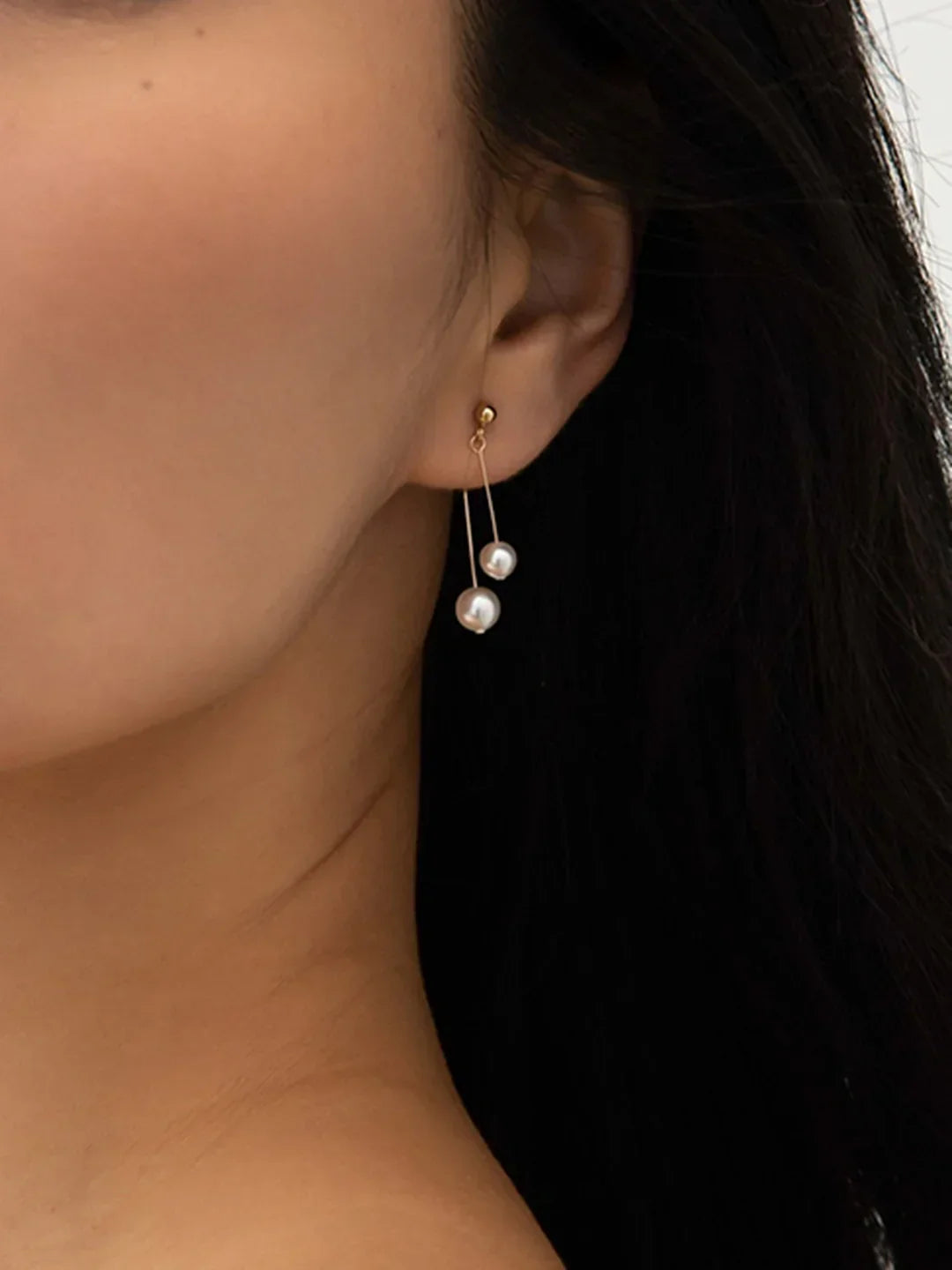 Ρομαντικά σκουλαρίκια με μαργαριτάρια - LA FEMME WANDERER