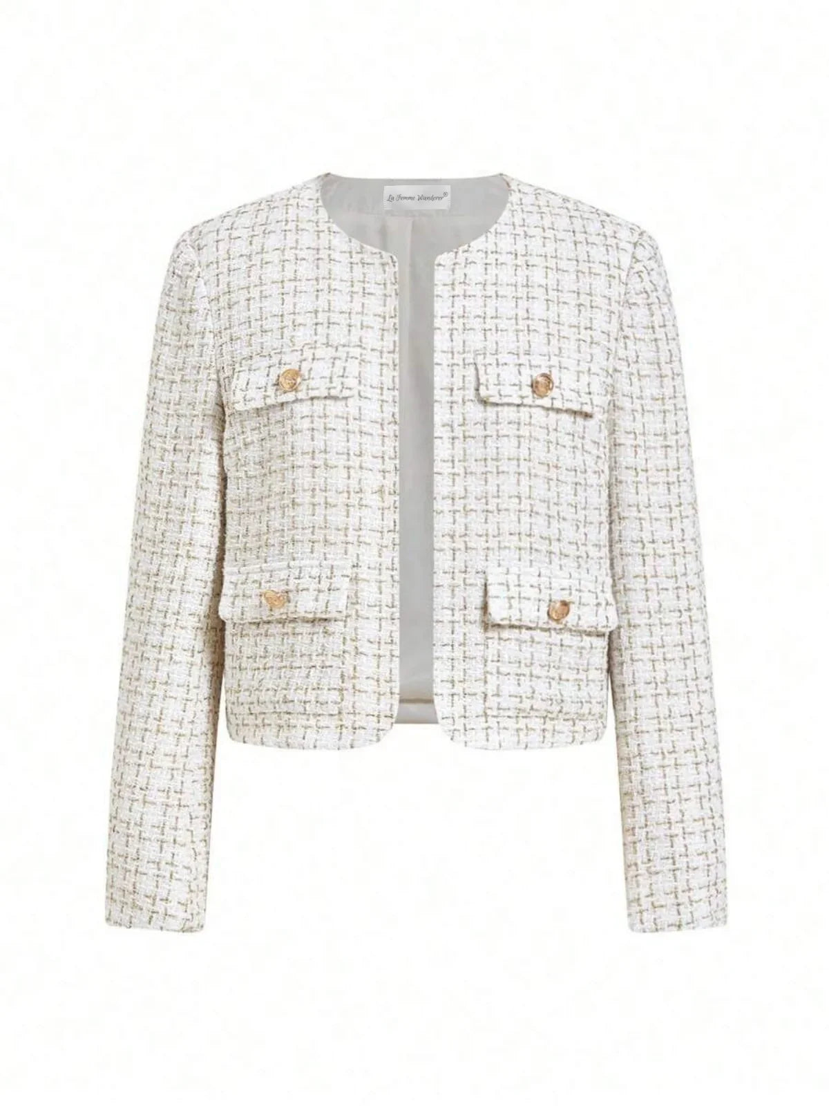 Μπουφάν από μείγμα μαλλιού για καθημερινή χρήση - Απαραίτητα, άνετα - LA FEMME WANDERER