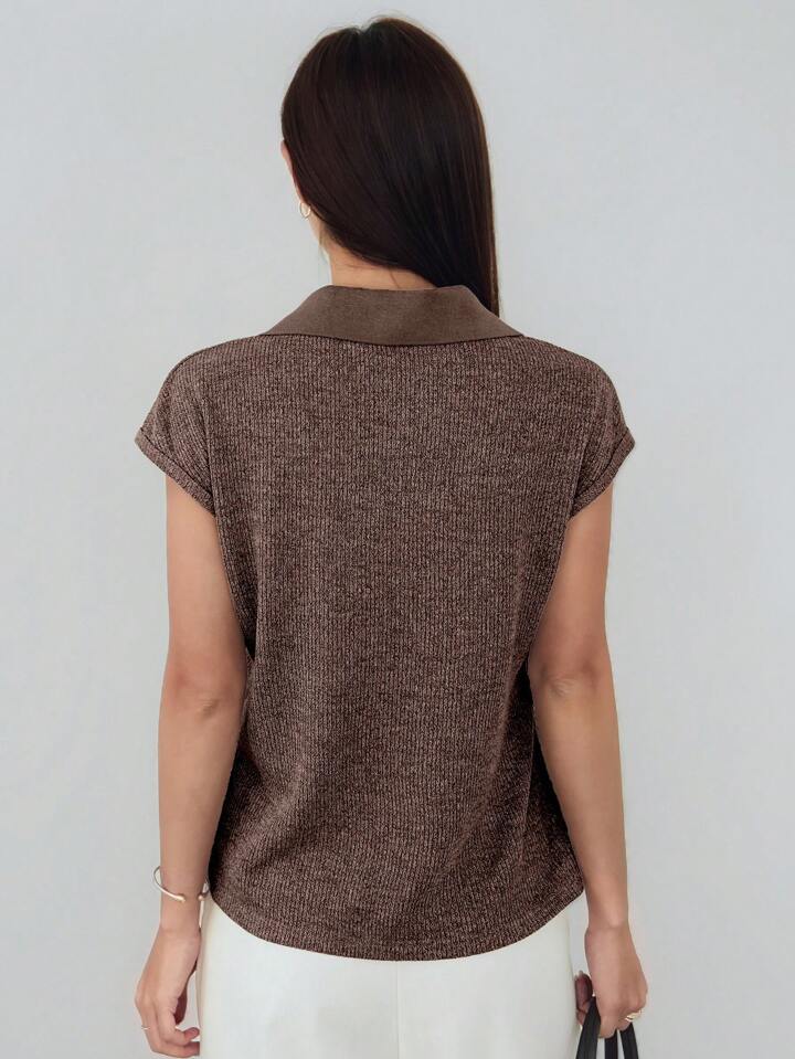 Polo Sweater Tee for Chic Modern Wardrobes