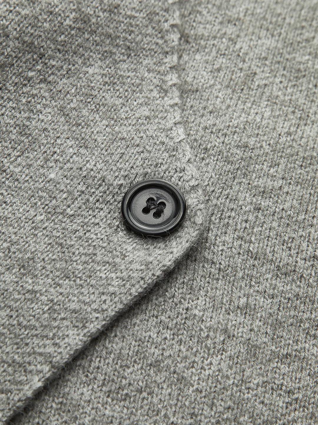 Απλό πλεκτό τοπ με κουμπιά και V λαιμόκοψη - LA FEMME WANDERER