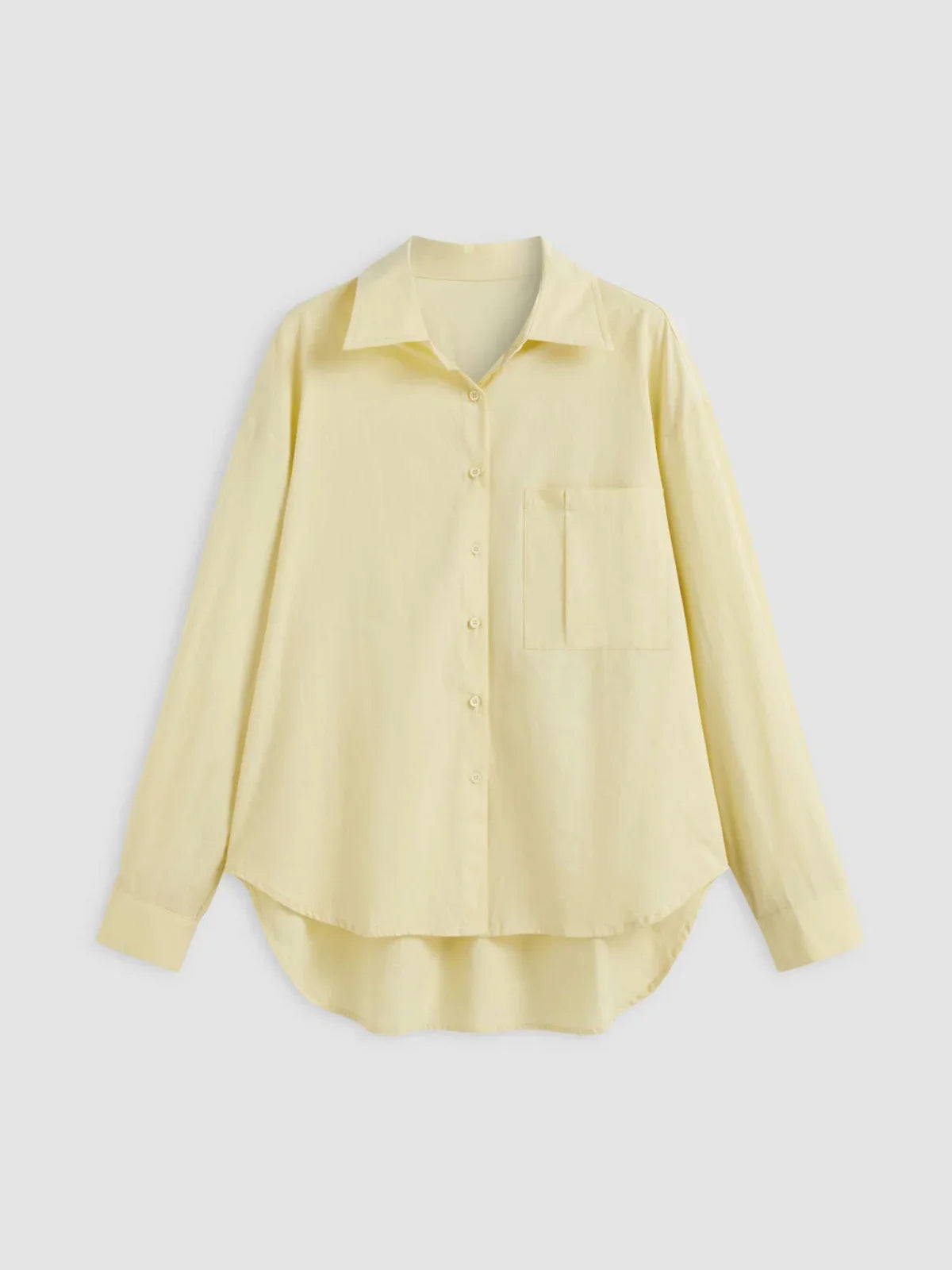 Πουκάμισο με μακριά μανίκια και γιακά από βαμβάκι - LA FEMME WANDERER