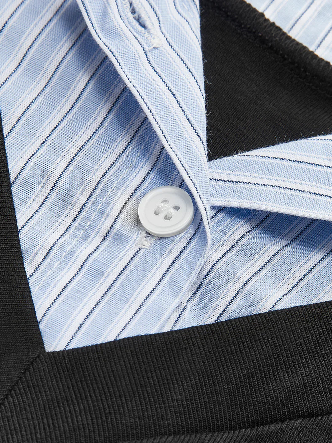 Γυναικείο μακρυμάνικο πουκάμισο-φούτερ σε ασορτί απόχρωση - LA FEMME WANDERER