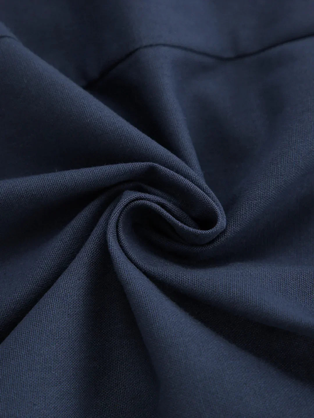 Σετ σορτς με τσέπες και βαθύ μπλε σκούρο βαμβάκι - LA FEMME WANDERER